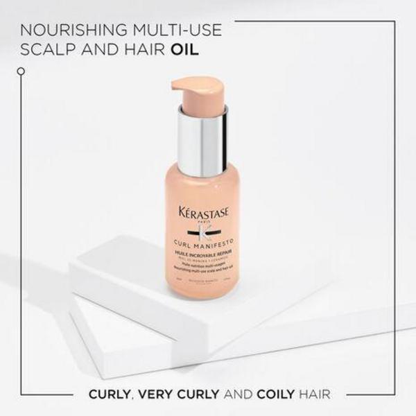 Curl Manifesto Huile Sublime Repair Nourishing Hair and Scalp Oil for Curly Hair - 50 ml