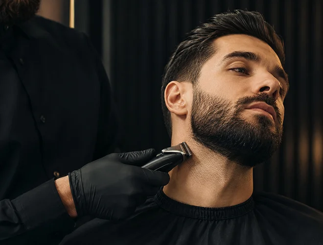 machine-trim-for-men-at-the-Loft-gent-grooming-Dubai