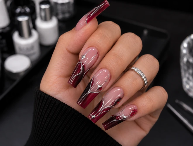 Acrylic Nail Extension at The Loft Fifth Avenue