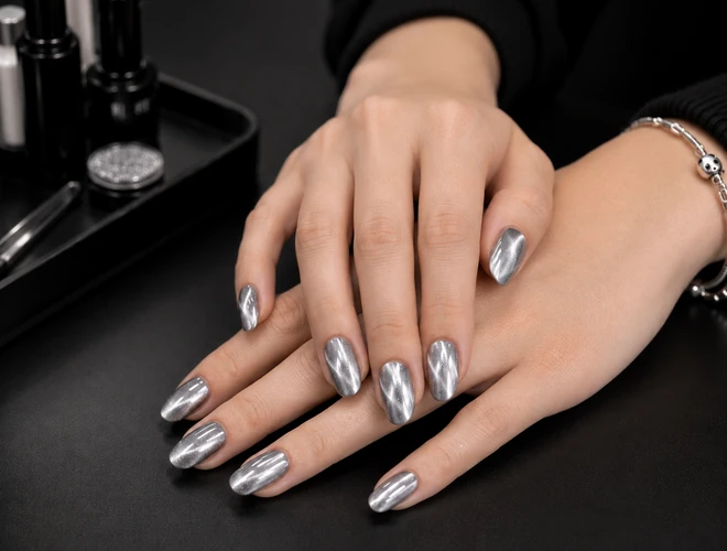 Cat_Eye nail art