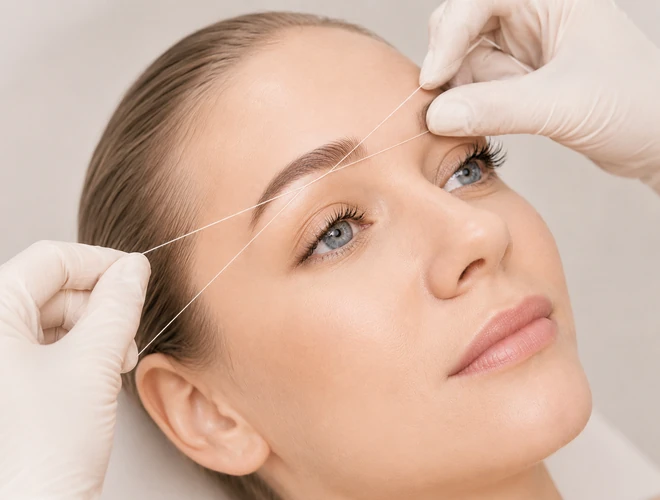 Eyebrow_and_Upper_lip Waxing services at the Loft