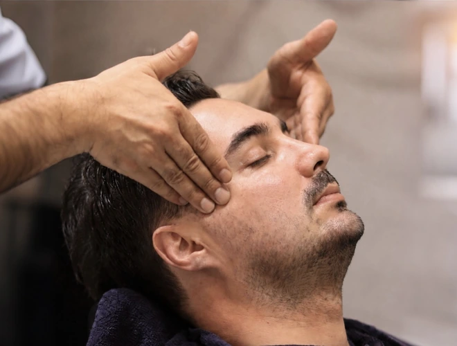 Face Massage for Men in Dubai at the Loft Gents Grooming