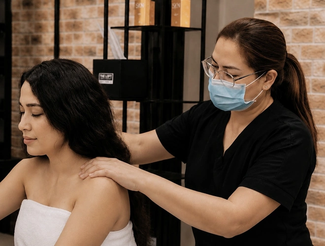 Head-Shoulders-and-Neck Massage Services at The Loft Fifth Avenue