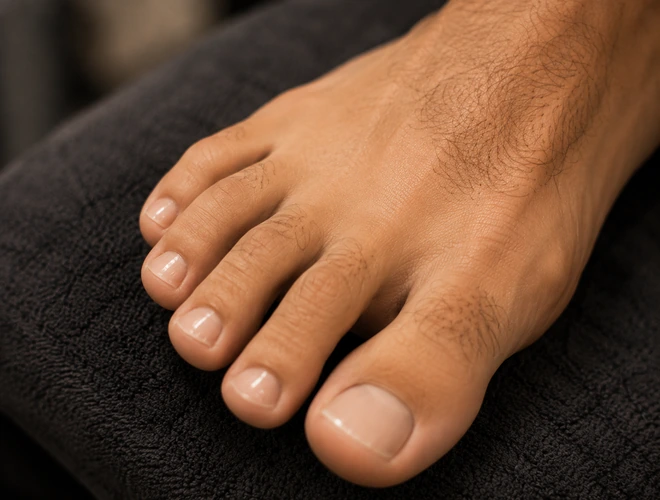 Loft pedicure at the loft gents grooming in Dubai