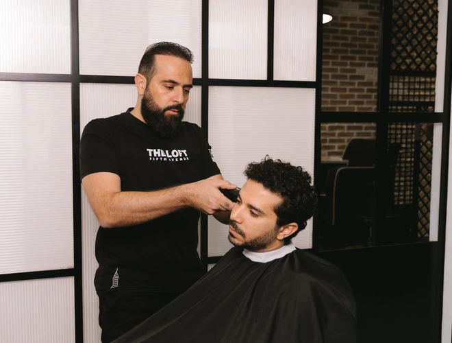Mens Hair Cut & styling at The Loft Gents Grooming in Dubai
