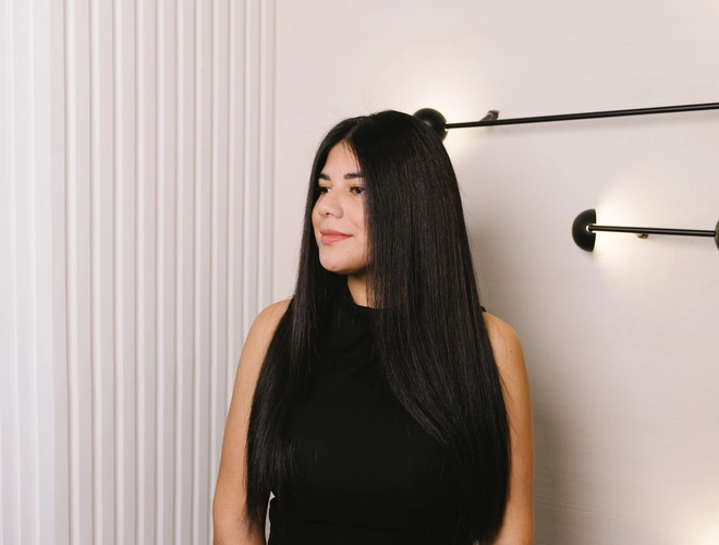 Straightening hair treatment at the Loft Fifth Avenue