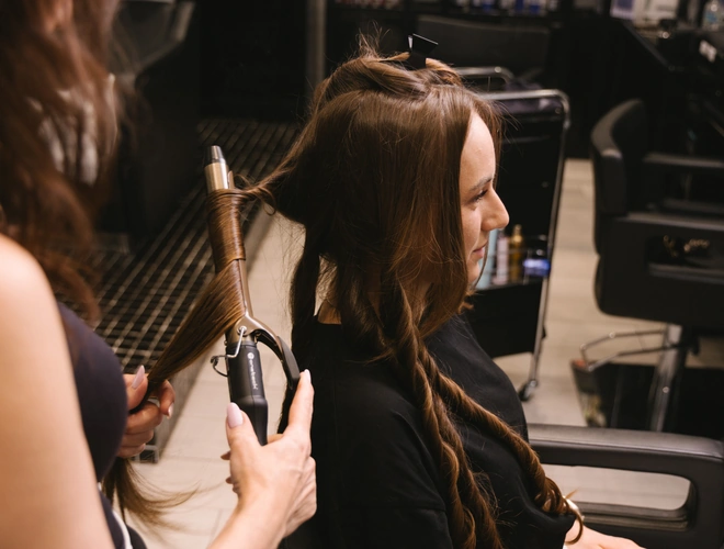 Styling at The Loft Fifth Avenue Hair and Beauty Salon