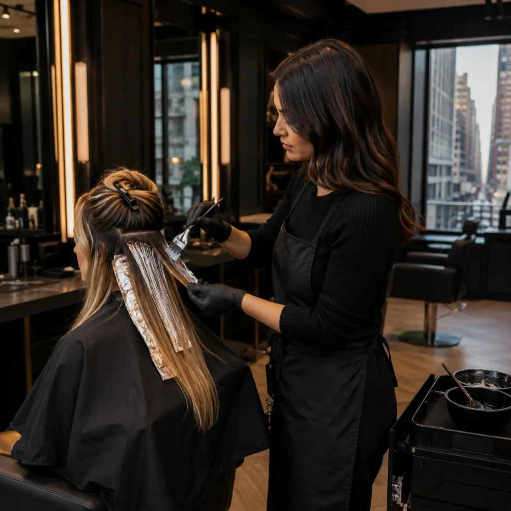balayage-vs-highlights 2